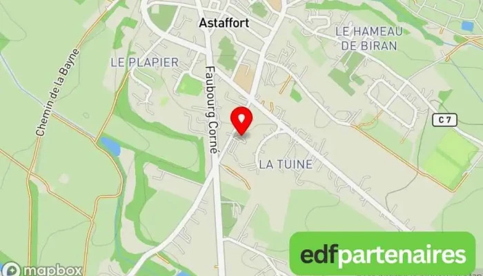 Intermarche   Contact   Astaffort   Parylies Sas Carte - Astaffort