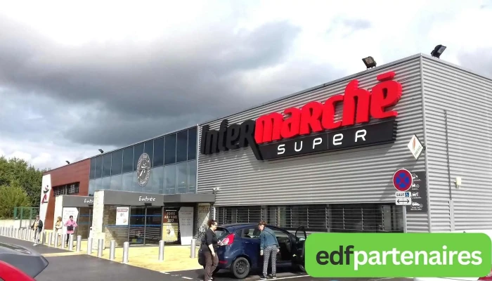 Intermarche Super Aixe Sur Vienne Stationnement - Aixe-sur-vienne