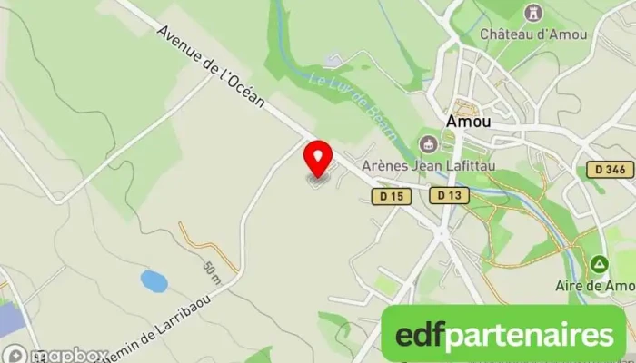 carte de Intermarché SUPER Amou Supermarché, Boulangerie, Boucherie-charcuterie, Produits laitiers, Poissonnerie, Marché de produits frais, Magasin de produits surgelés, Épicerie, Magasin de vins et spiritueux, Magasin d'alimentation bio à Amou
