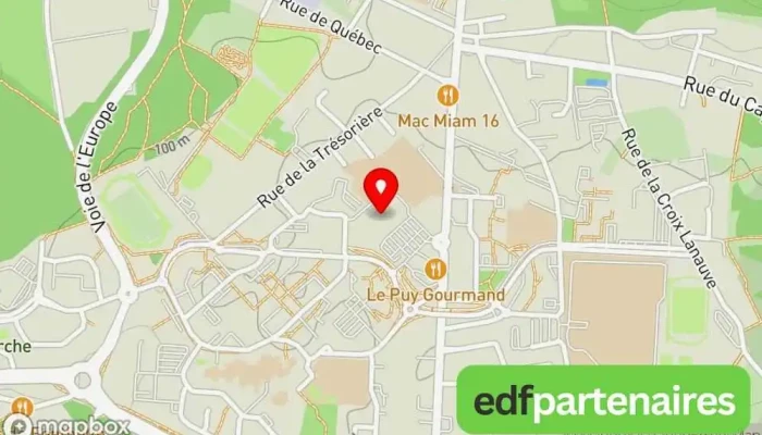 carte de Intermarché SUPER Angouleme Supermarché, Boulangerie, Boucherie-charcuterie, Produits laitiers, Poissonnerie, Marché de produits frais, Magasin de produits surgelés, Épicerie, Magasin de vins et spiritueux, Magasin d'alimentation bio à Angoulême