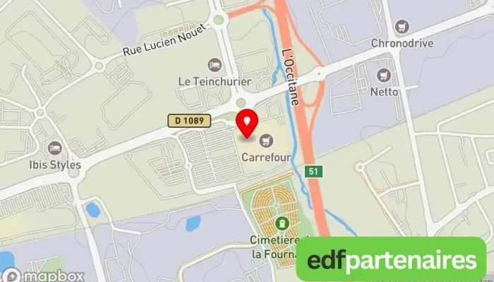 Jules Brive -  La Gaillarde Carte - Brive-la-gaillarde