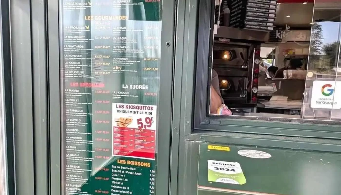 Kiosque A Pizza -  Menu - Breuillet