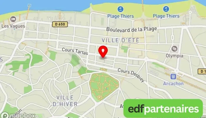 carte de L Arbre A Perles Bijouterie à Arcachon