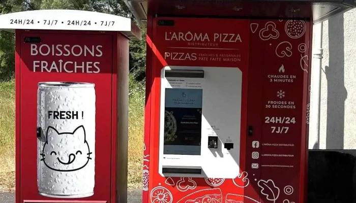 L'arôma pizza Distributeur Montguyon 24h/7J - Montguyon