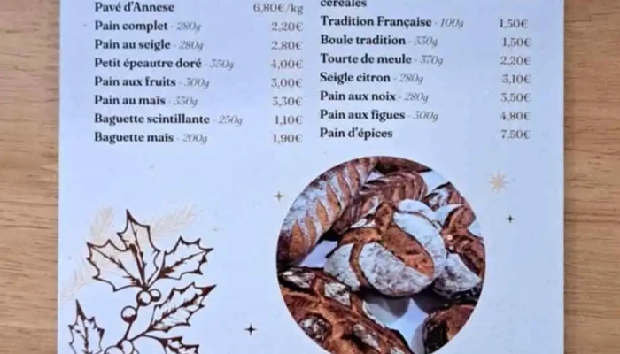 La Baguette Scintillante -  Menu - Saint-ouen-d'aunis