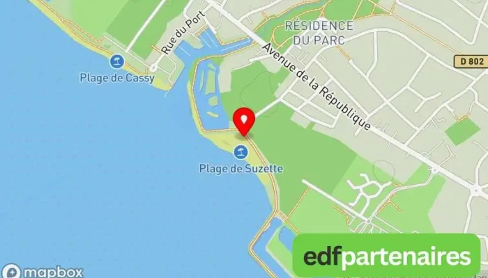 La Bougie Phare -  Carte - Lanton
