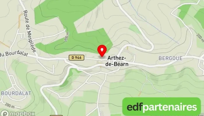 carte de La cave d'Arthez de Béarn Cave à vins à Arthez-de-Béarn