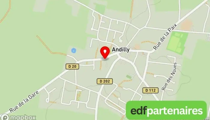 carte de La Dou'langerie d'Andilly Boulangerie à Andilly