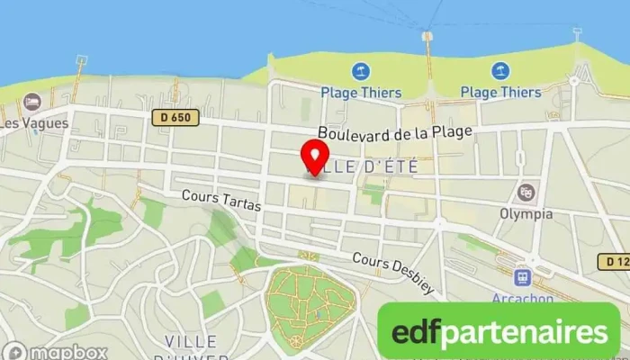carte de La Librairie Générale Librairie à Arcachon