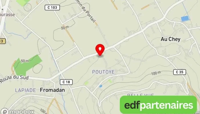 carte de La luciole du Bien-Être Boutique de minéraux à Aiguillon
