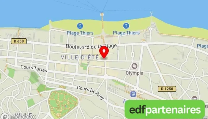 carte de La Madrilène Magasin de maroquinerie à Arcachon
