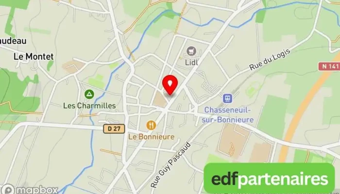 La Plume Franglaise -  Carte - Chasseneuil-sur-bonnieure