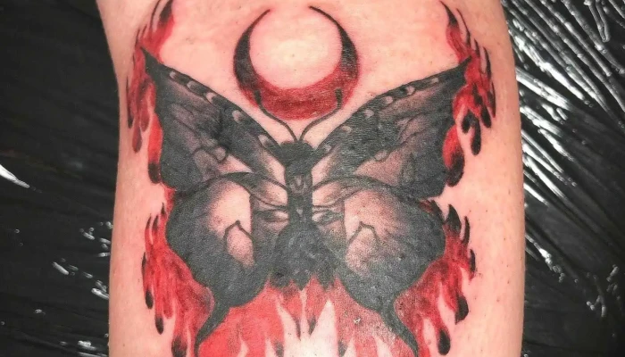 La Poesie Noire Tatouage - Arès
