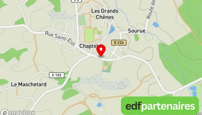 La Poste Agence Communale -  Carte - Chaptelat