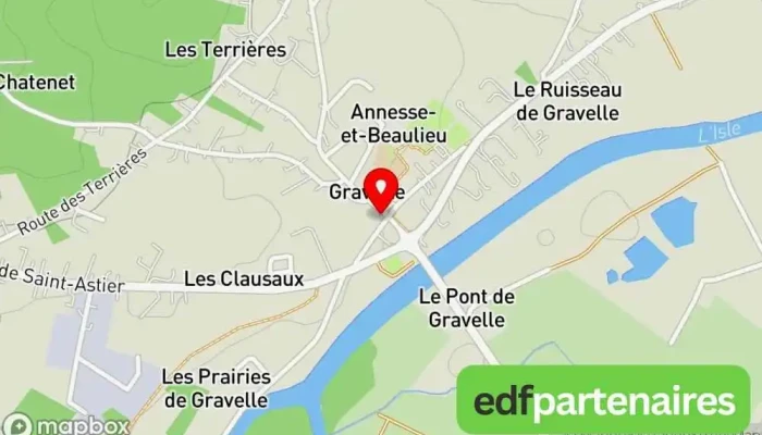 carte de La Poste Relais Poste à Annesse-et-Beaulieu