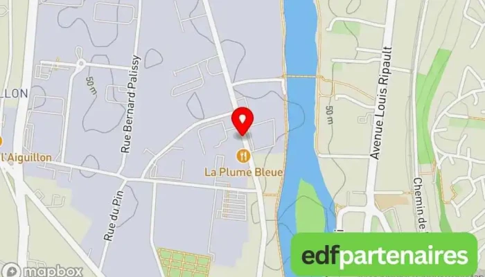 carte de La Riviéra Restauration rapide à Châtellerault