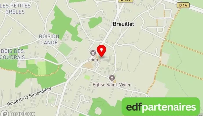 La Santonine -  Carte - Breuillet