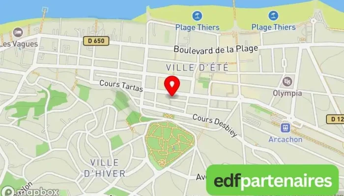 carte de La Torréfaction d'Arcachon Torréfacteur à Arcachon