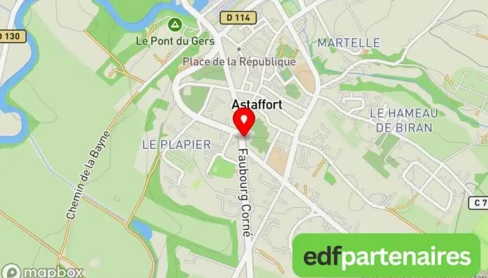 La Tour De Pizz Carte - Astaffort