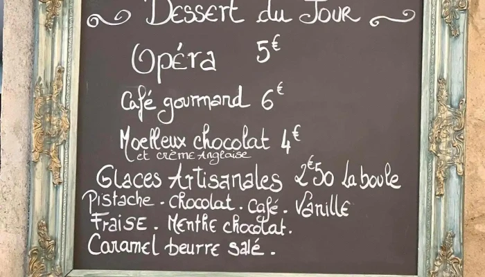 Lalchimie Menu - Charroux