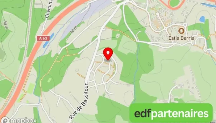 carte de L'Atelier Katina Tapissier décorateur à Bidart
