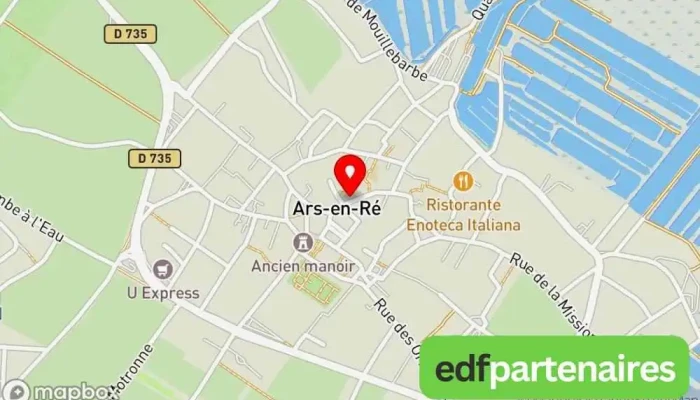 carte de Le 1 Bis Épicerie fine, Producteur agroalimentaire, Boutique de cadeaux à Ars-en-Ré