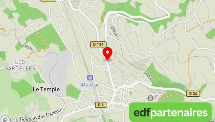 carte de Le Baobab Restaurant africain à Allassac