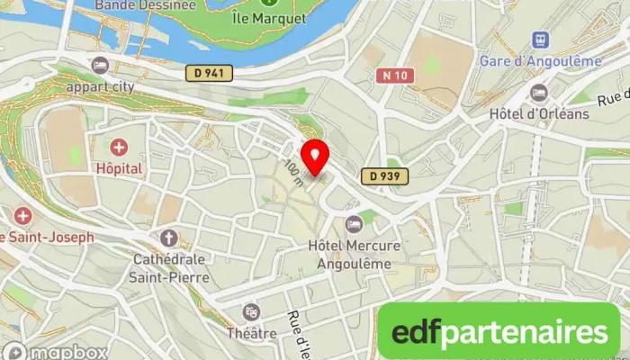 carte de Le boudoir de Marguerite Boutique d'articles de mode à Angoulême