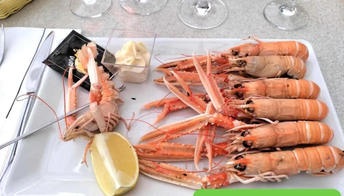 Le Cafe Du Commerce Langoustine - Ars-en-ré