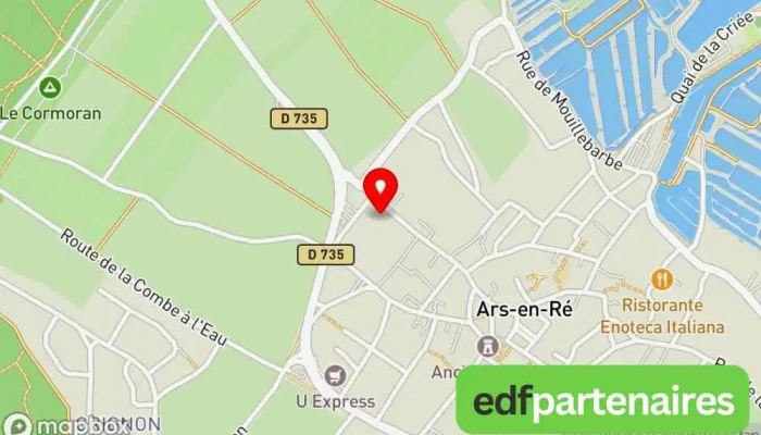 carte de Le Caïman Pâmé Magasin d'ameublement et de décoration à Ars-en-Ré