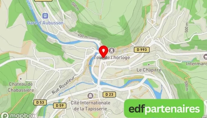 Le Comptoir Daubusson Carte - Aubusson