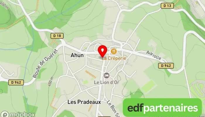 carte de Le Floraya Fleuriste à Ahun