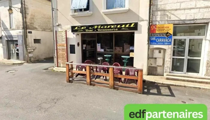 Le Mareuil Bar Brasserie - 24340 Mareuil En Périgord