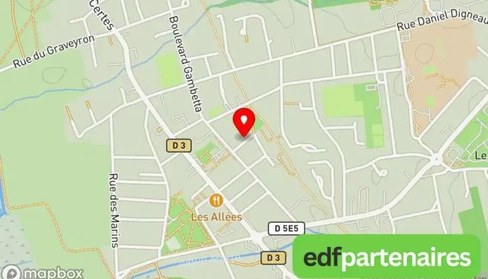 Le Petite Friperie Solidaire -  Carte - Audenge