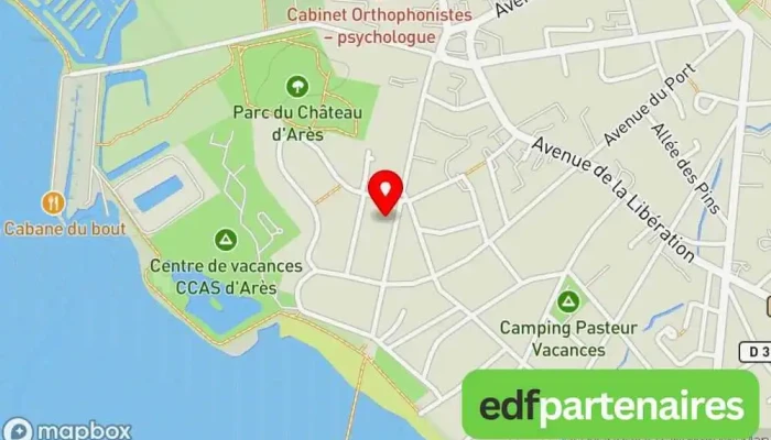 Le Pre Sale Ares Carte - Arès