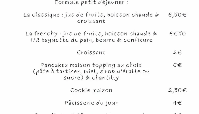 Le Pre Sale Ares Menu - Arès