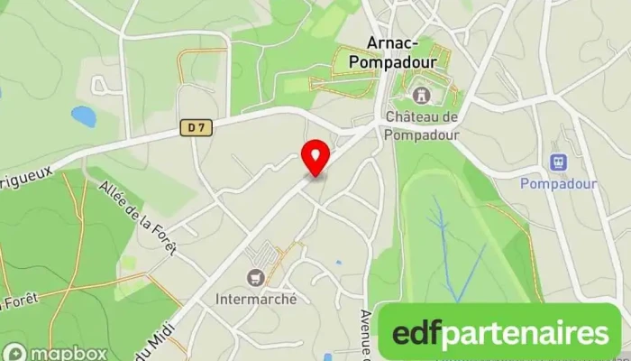 carte de le p'tit isa Magasin à Saint-Sornin-Lavolps