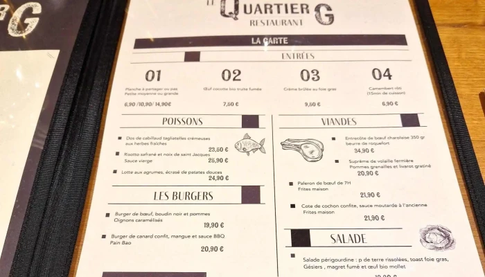 Le Quartierg Prix - Chasseneuil-sur-bonnieure