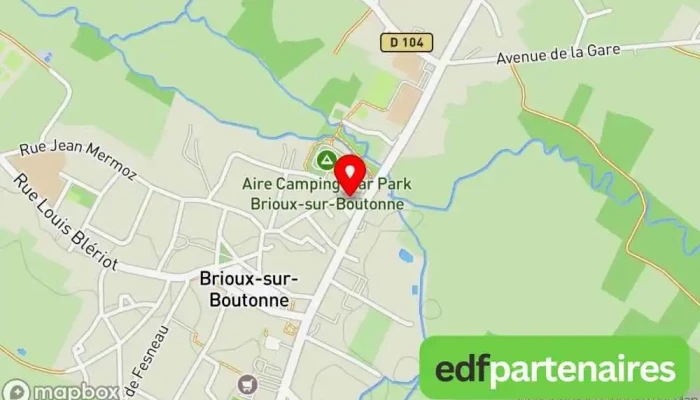 Le Ranch -  Carte - Brioux-sur-boutonne