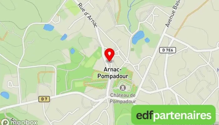 carte de Le Tranouez Thierry Notaire à Arnac-Pompadour