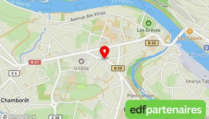 carte de Le Troc Des Bambins Magasin à Aixe-sur-Vienne