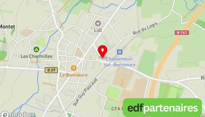 Le Victor Hugo Chez Gwen -  Carte - Chasseneuil-sur-bonnieure
