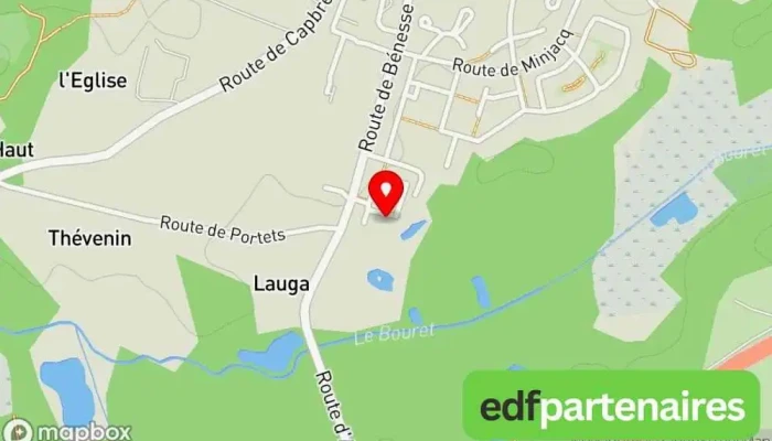 carte de L’ecume Landaise savonnerie Artisanat, Magasin de produits de beauté, Magasin de cosmétiques à Angresse