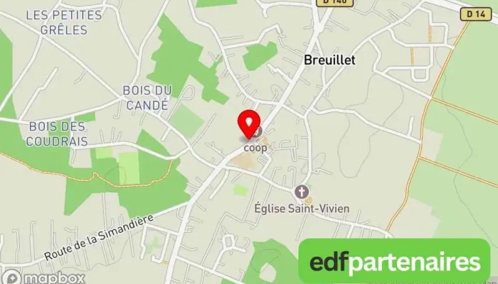 Lepi Dor Artisan Boulanger Carte - Breuillet