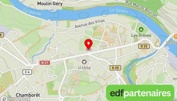 carte de Les Briconautes Magasin de bricolage à Aixe-sur-Vienne