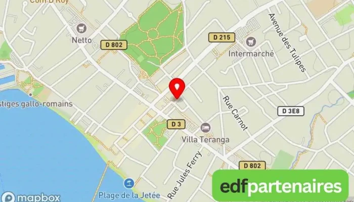 carte de Les fleurs du marché Fleuriste à Andernos-les-Bains