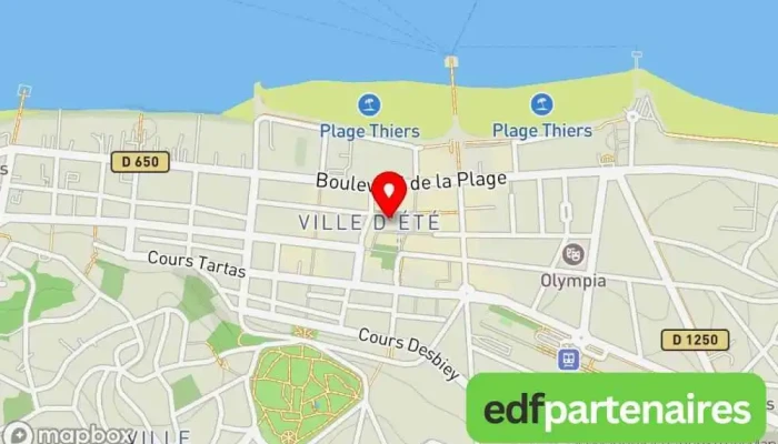 carte de LES HALLES D'ARCACHON par MARKETBOX Marché alimentaire à Arcachon