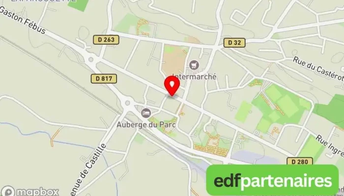 carte de Les Lunettes De Valérie Opticien à Artix