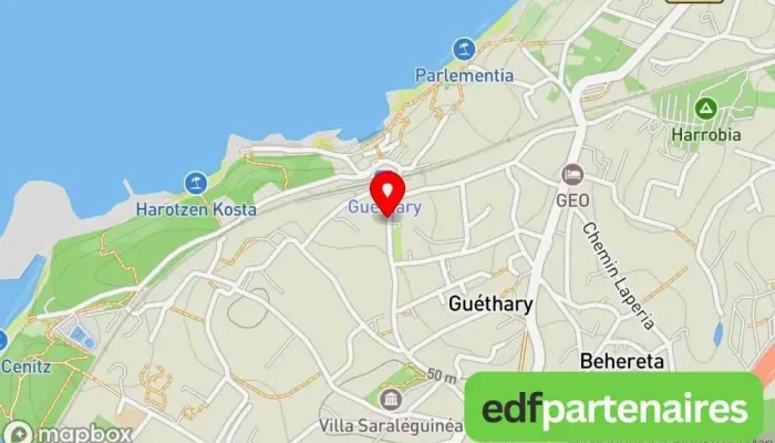 carte de Les perles de Guethary Bijouterie à Guéthary