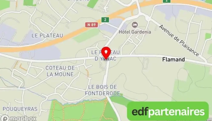 carte de Les Primeurs d'Artigues Épicerie, Primeur, Épicerie fine à Artigues-près-Bordeaux